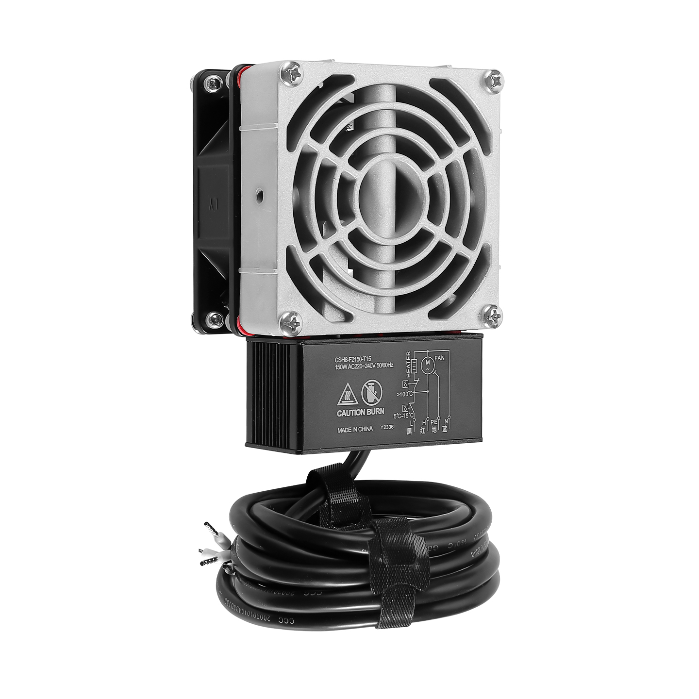 CSH8-T Thermostat-equipped enclosure fan heaters