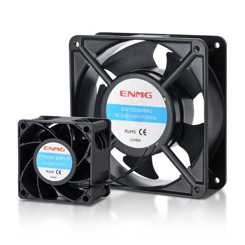 EAF / ETF AC/DC axial fans and pressure-enhanced fans