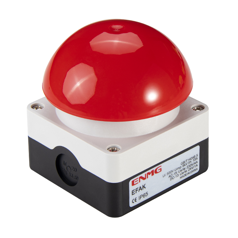 EFAK-R/KC11/I Red self-return palm and foot switch