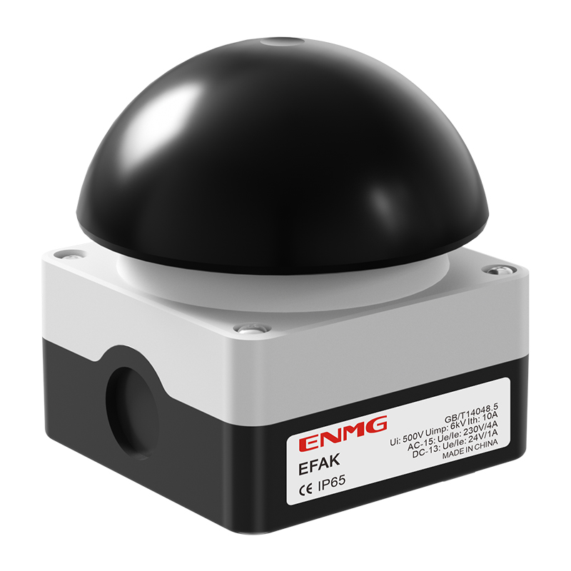 EFAK-S/KC11/I Black self-return palm and foot switch