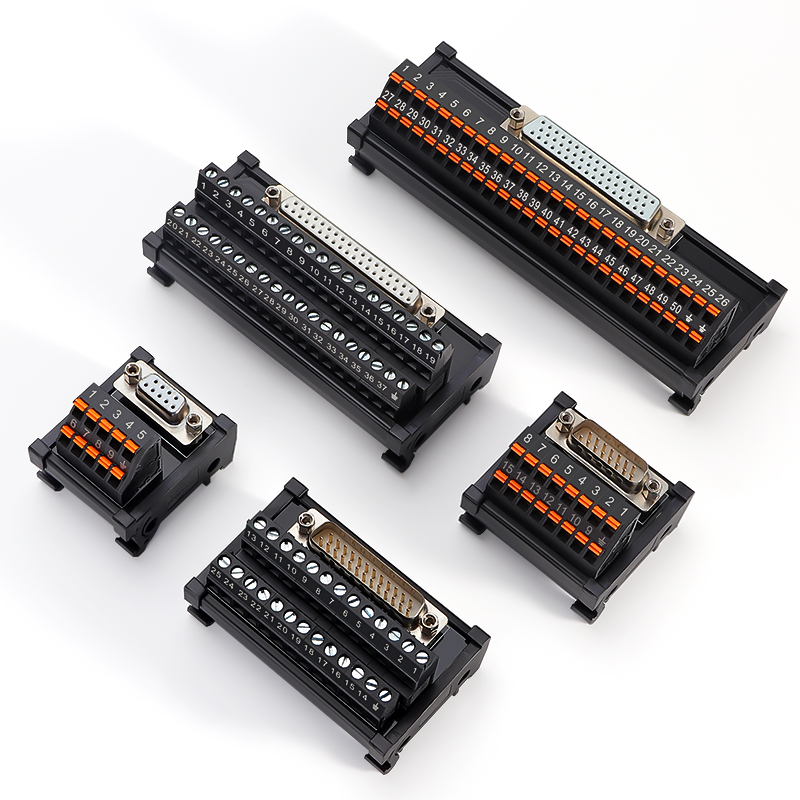 EXTB I/O connector interface terminals