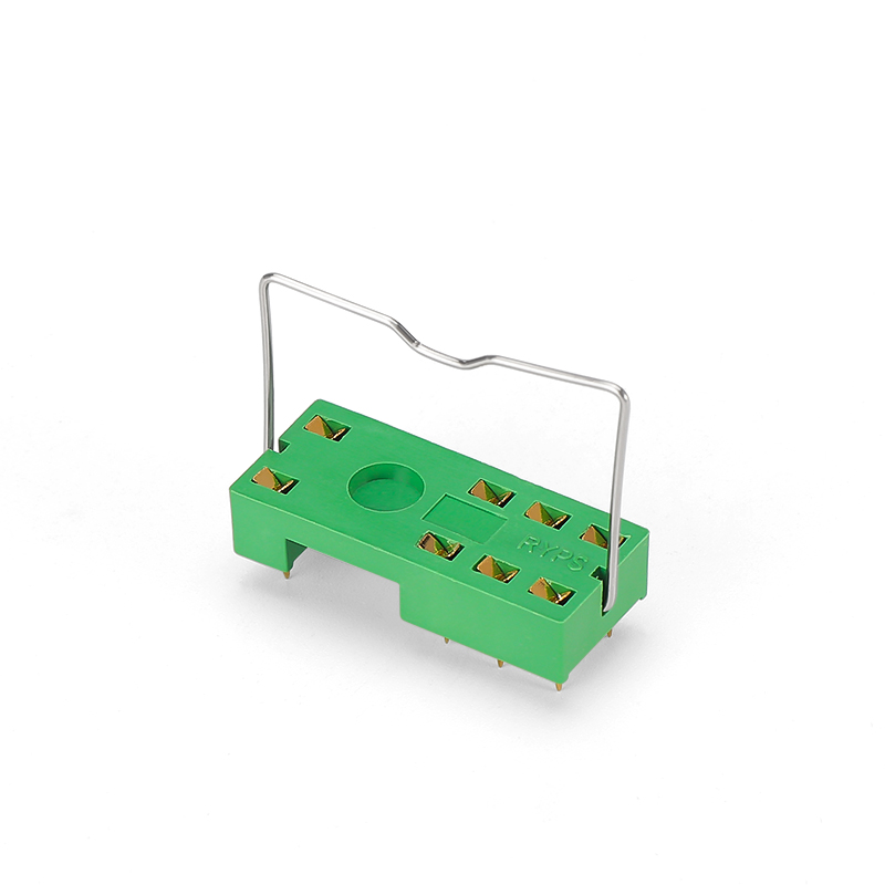 G2R-1-SSG / G2R-2-SSG PCB relay sockets with stainless spring clips