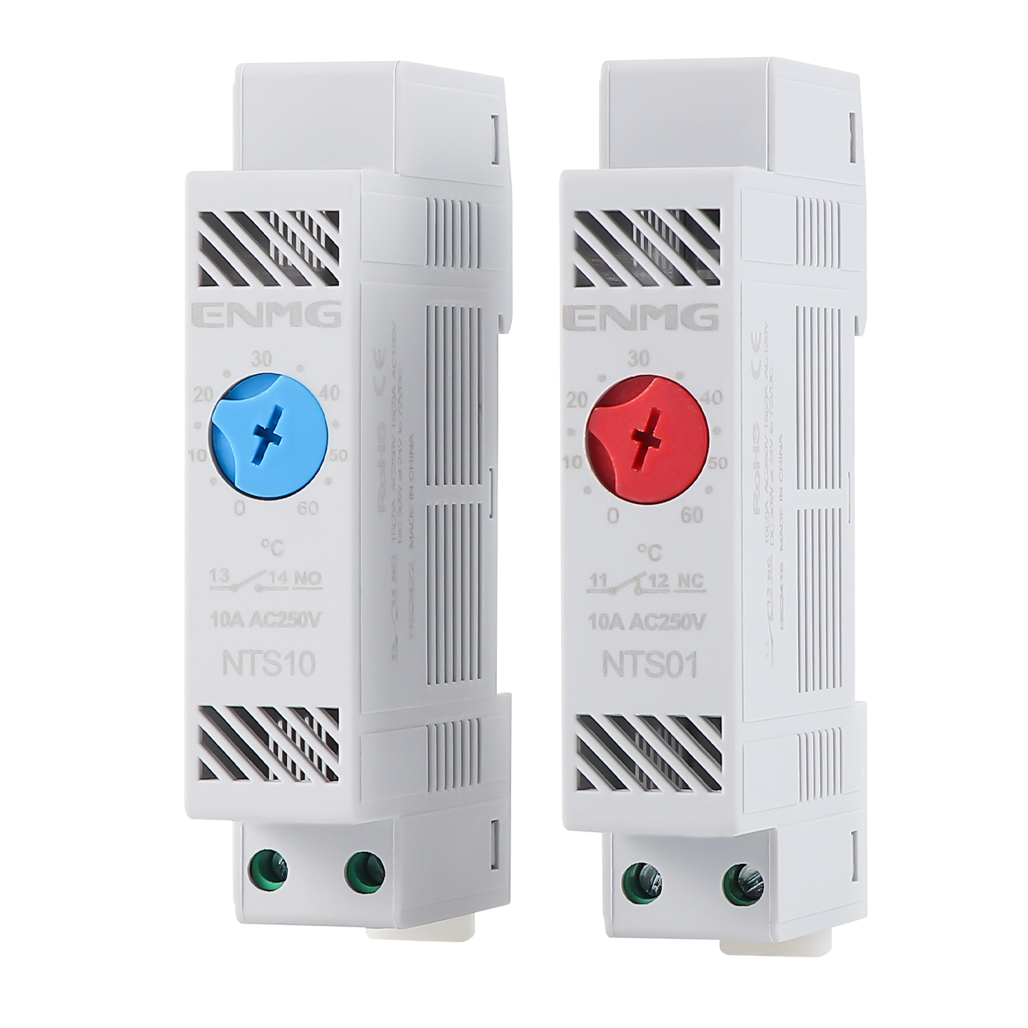 NTS01 / NTS10 Slim mechanical cabinet thermostats