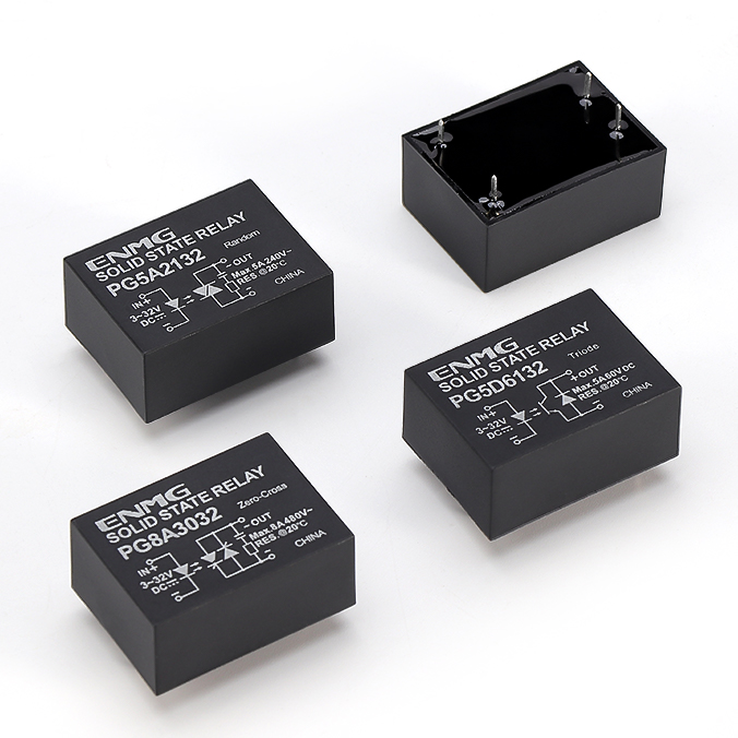 PG Epoxy-potted horizontal PCB solid-state relays