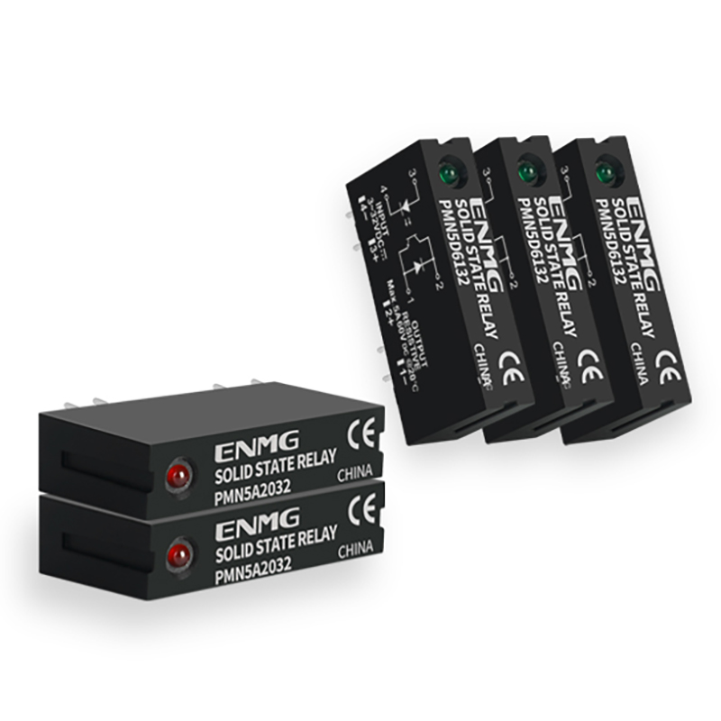 PMN LED-indicated SIP solid-state relays