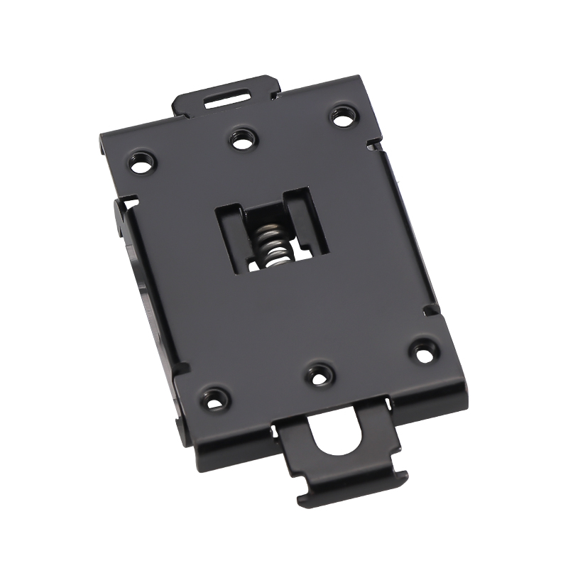 R99-12K Black electrophoretic coating DIN-rail mounting bracket
