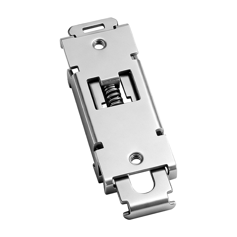 R99-15 / R99-15K Narrow DIN-rail brackets with selectable hole patterns