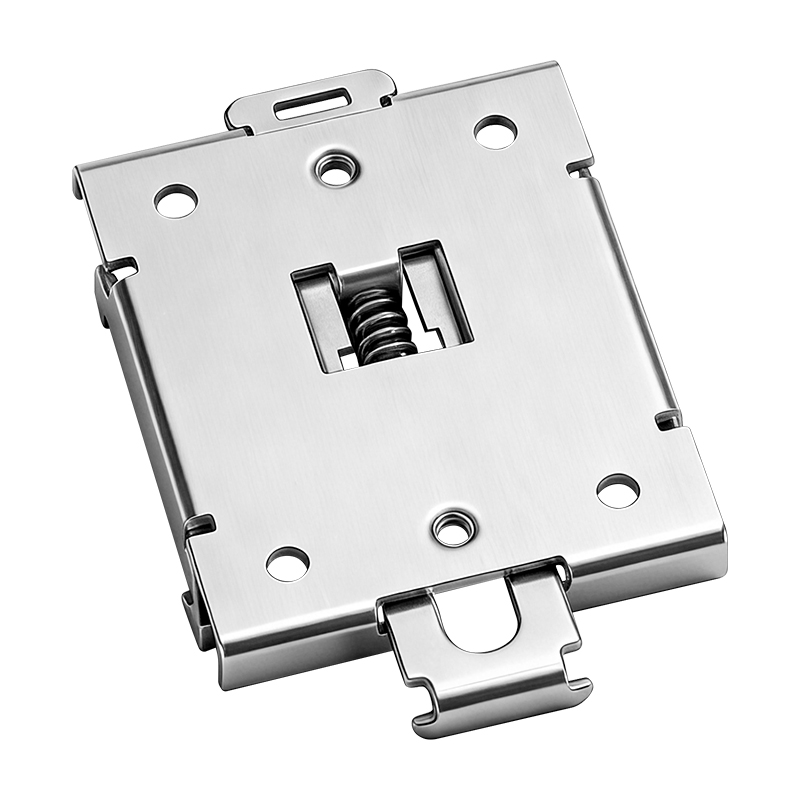 R99-17 Wide steel DIN-rail mounting bracket