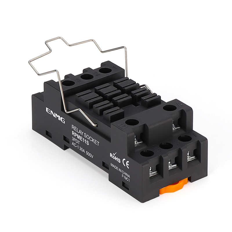 RPME08S / RPME11S Barrier-terminal sockets for G30F power relays