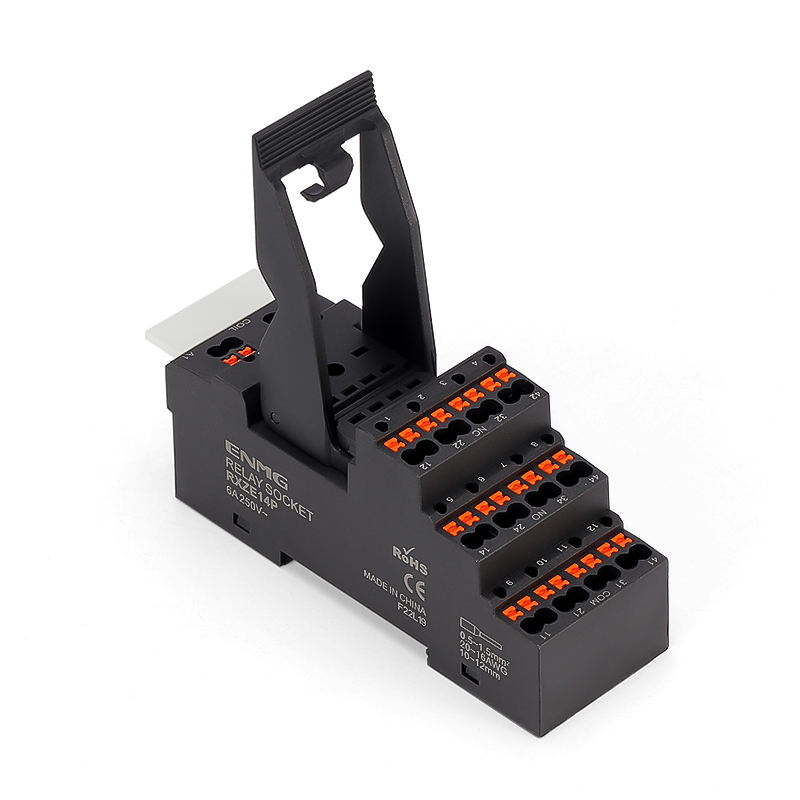 RPZE08P / RXZE08P / RXZE14P Push-in sockets for intermediate relays