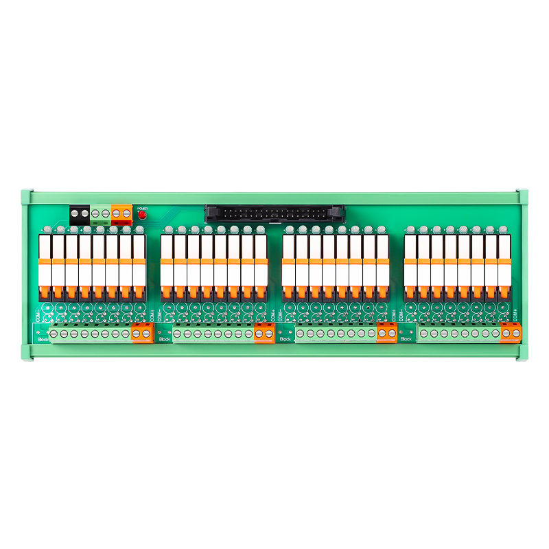 RT-HF41F Slim plug-in relay modules with 4 to 32 channels