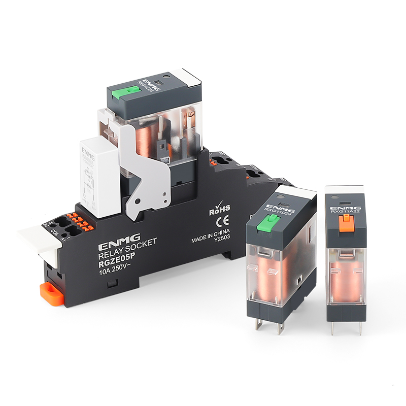 RXG Slim power relays and socket sets
