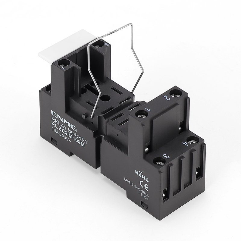 RLZE2M108M / RXZE2M114M Cage-clamp screw-terminal relay sockets